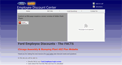 Desktop Screenshot of fordemployeeplan.com